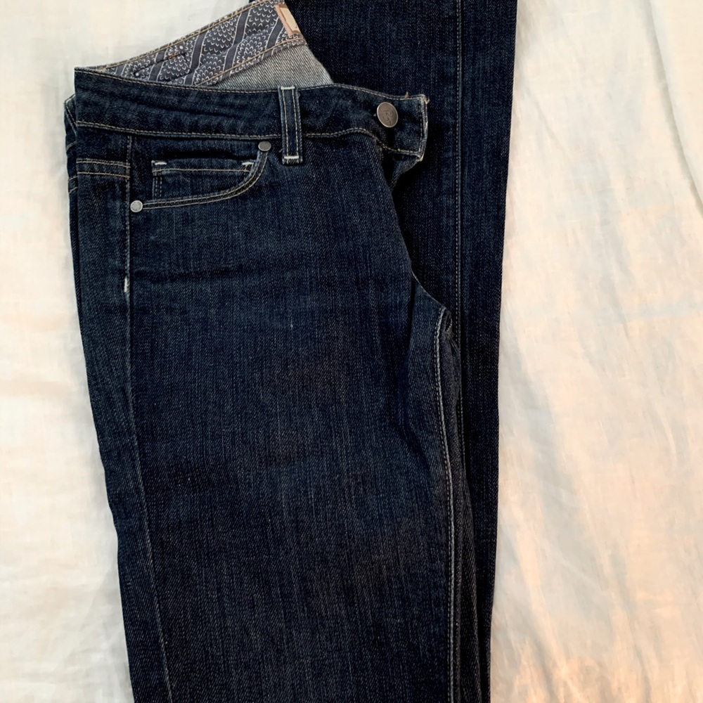 Paige dark denim jeans